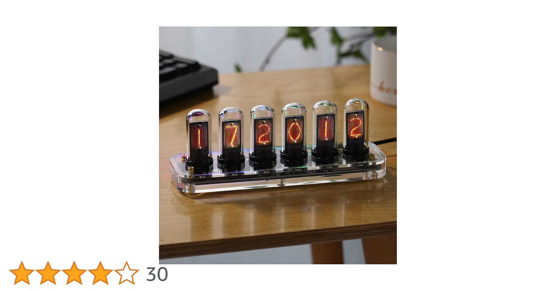 Amazon.co.jp: NovelLife SE ニキシー管時計シミュレーション